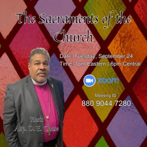 Sacraments of the Church Webinar